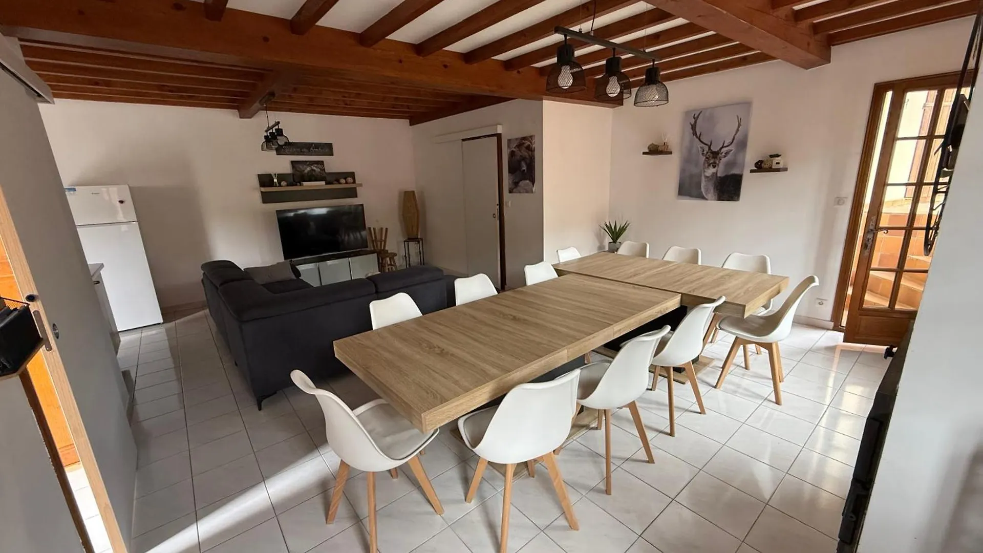 木屋 Gite Boutx 6 Personnes Avec Deux Lits Doubles Et 1 Canape Lit